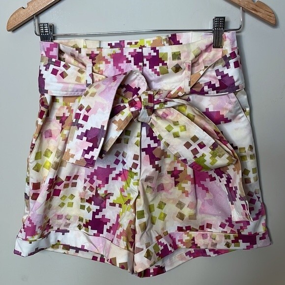 Silvia Tcherassi High Wasited Belted Velano Short XS - Picture 2 of 6